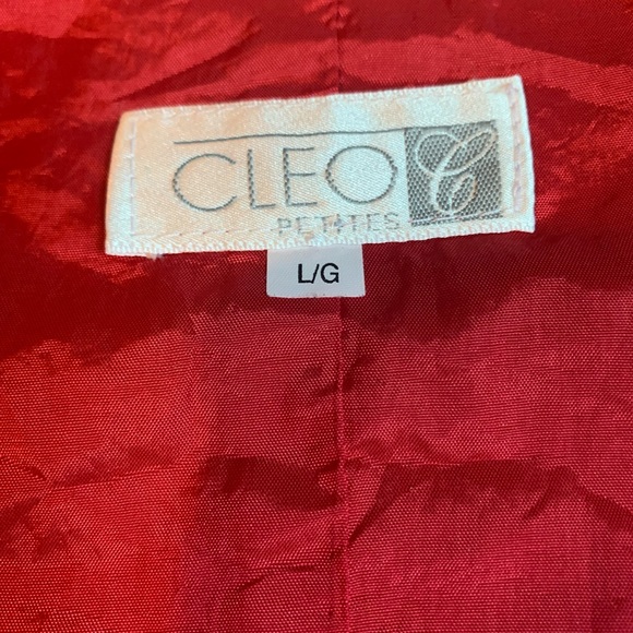 Ugly Christmas vest petite size L ornaments red green button up - Picture 2 of 6